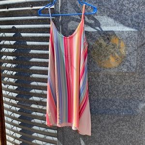 Colorful Striped Summer Dress